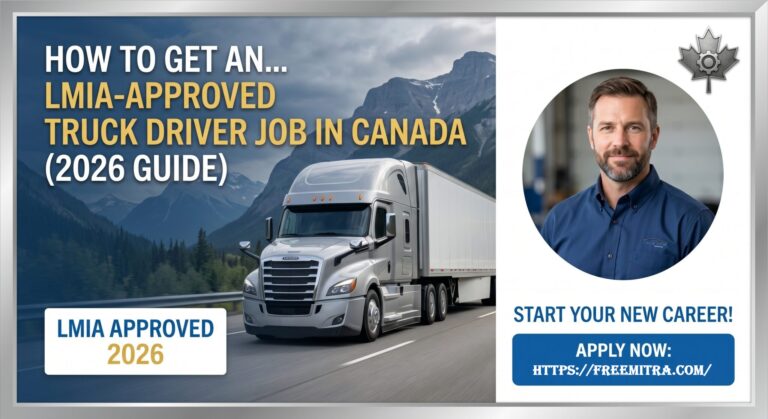 How to Get an LMIA-Approved Truck Driver Job in Canada